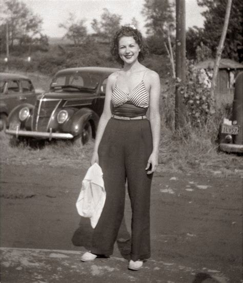 25 Cool Photos Capture Women In Wide Leg Pants In The 1930s And 1940s