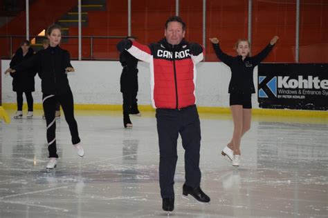 Olympic Coach Barkell Gives Truro Figure Skaters A Glimpse Of Stardom