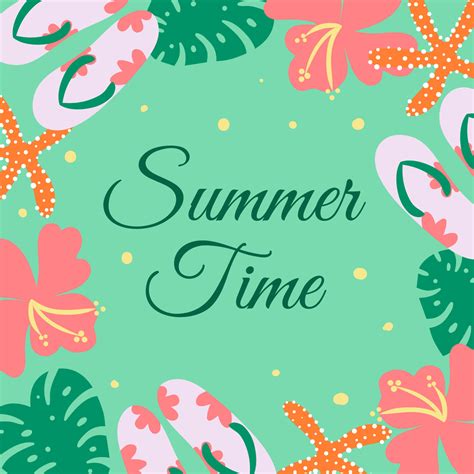 Cute Summer Background Vector 542155 Download Free Vectors Clipart Graphics And Vector Art