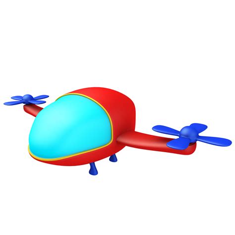 Helicopter Cartoon 3d Model 29 Max Obj Fbx Free3d