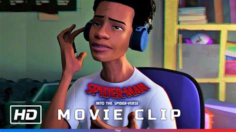 Spider Man Into The Spider Verse ‘miles Singing Sunflower Scene Hd