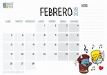 Descargable gratuito – Calendario Febrero | Monster & Pixer