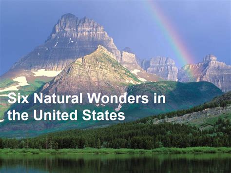 Six Natural Wonders In The United States Ct Ny Moving
