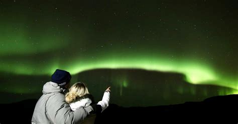 Northern Lights Hunt In A Minibus Tour Guide To Iceland