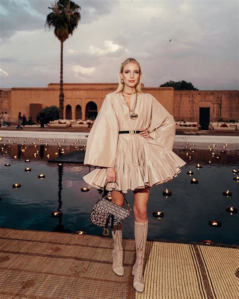 Dior Cruise 2020 Collection Presented At The El Badi Palace In