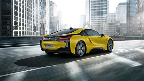 2017 Bmw I8 Frozen Yellow Edition 3 Wallpaper Hd Car Wallpapers Id