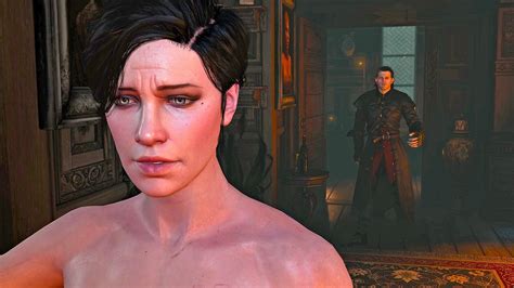 THE WITCHER III naked mode part p DLC Blood and Wine Prise du Château YouTube