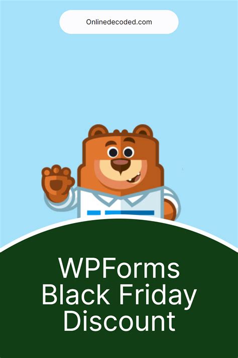 Wpforms Black Friday Discount 2023 Save Up To 70🔥 Onlinedecoded
