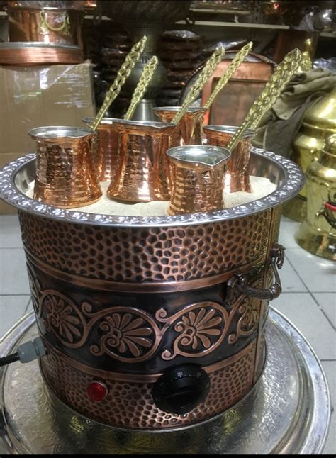 Turkish Arabic Copper Sand Coffee Maker Coffee Heater Coffee Brewer