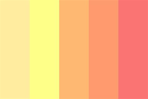 Yellow Pink Kinda Gradient Color Palette Colorpalettes Colorschemes
