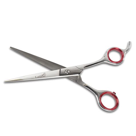 Laazar 75” Curved Dog Grooming Scissors With Storage Case Sharp Pet