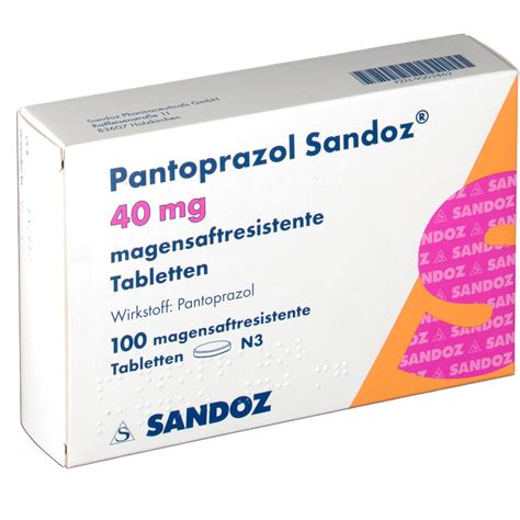 Maybe you would like to learn more about one of these? PANTOPRAZOL Sandoz 40 mg magensaftres. Tabletten - shop ...