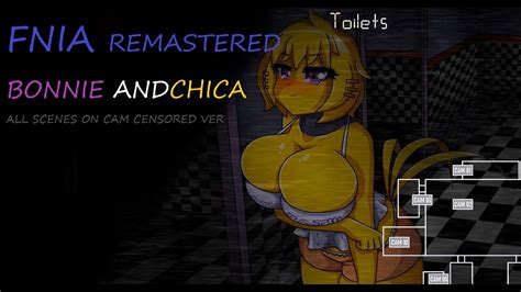 Fnia Remastered Bonnie And Chica All Scenes YouTube
