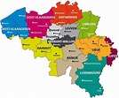 Mapa de Bélgica - datos interesantes e información sobre el país