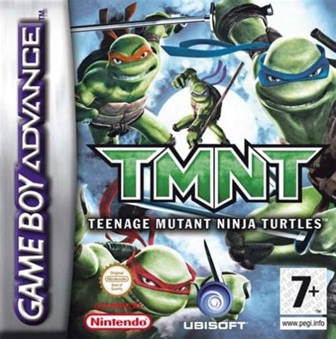 Tmnt Teenage Mutant Ninja Turtles Nintendo Gba