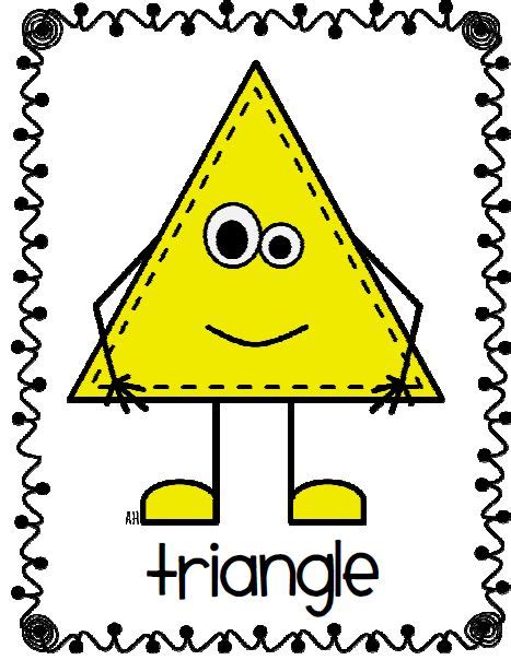 Trianglepng 467×604 Shapes Preschool Crafts Shapes Preschool