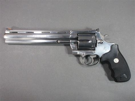 Colt Anaconda Stainless Revolver 45 Lc 8 Ventilated Ribbed Barrel