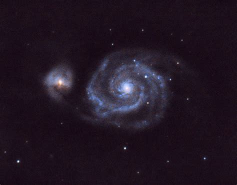 Whirlpool Galaxy M51a And M51b Flickr