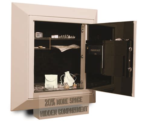 Hidden Compartment In Platinum Wall Safe Digital Safes Online