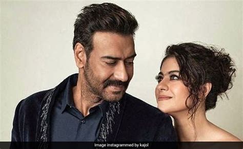 Kajol Shared A Romantic Photo With Ajay Devgan Wished Her Such A Happy