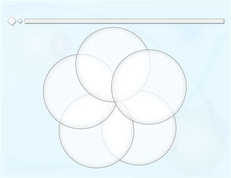 What is the best software for drawing a venn diagram? 6 Circles Venn Diagram Template Free Download