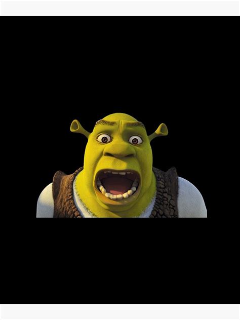 Sherk Face Shrek Meme Poster For Sale By Onedotshop Redbubble