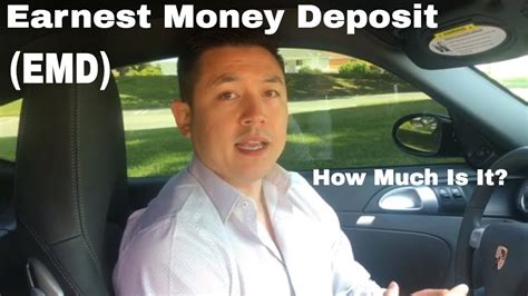 🔴 How Much Is A Typical Earnest Money Deposit Emd Youtube