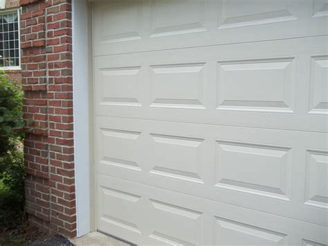 After Photograph Of Completed Pvc Trim Installation Of Garage Door