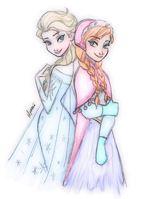 Pin By Savannah Arner On Elsa And Anna Sister Love Disney Princess Art Disney Canvas Art
