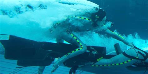 Avatar 2 Image Shows Making Of Underwater Action Scene