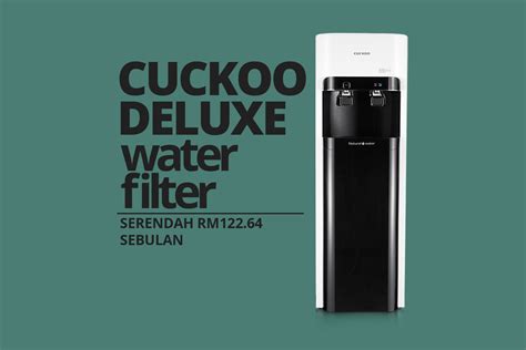 Antara produk cuckoo yang semakin mendapat tempat di hati rakyat malaysia : DELUXE - Cuckoo Water Filter & Air Purifier