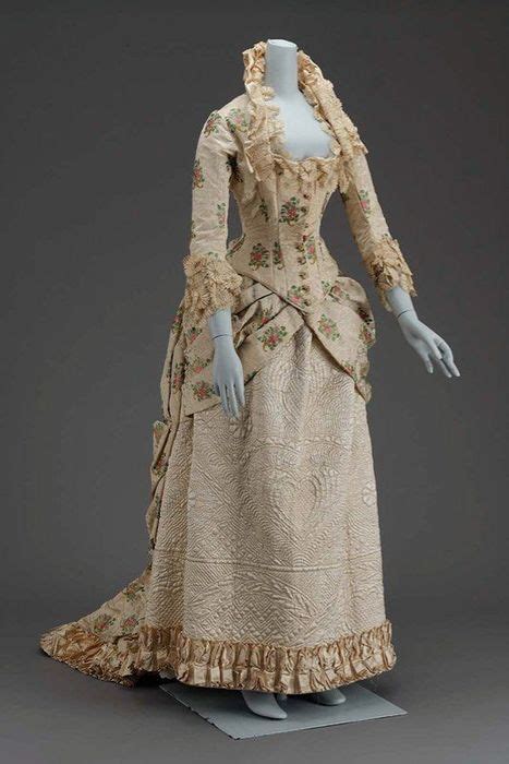 opera gown c 1885 perfection the museum of fine arts boston 1880s fashion edwardian