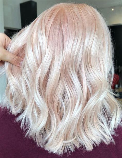Peach Hair Pink Hair Blonde Hair Hair Day New Hair Medium Hair