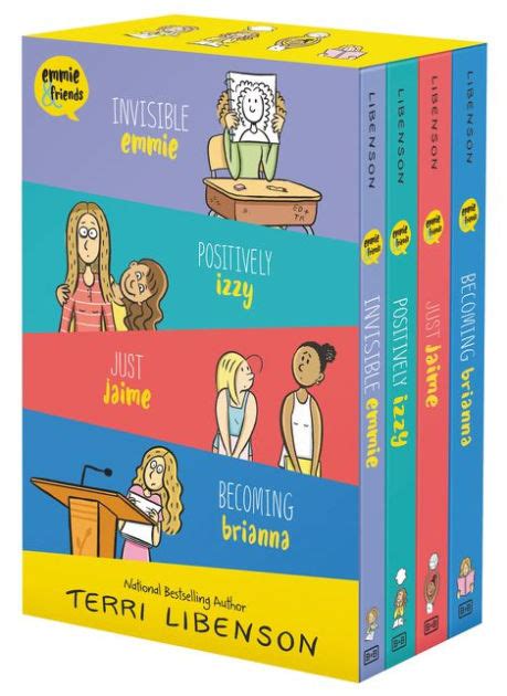 Emmie And Friends 4 Book Box Set Invisible Emmie Positively Izzy Just
