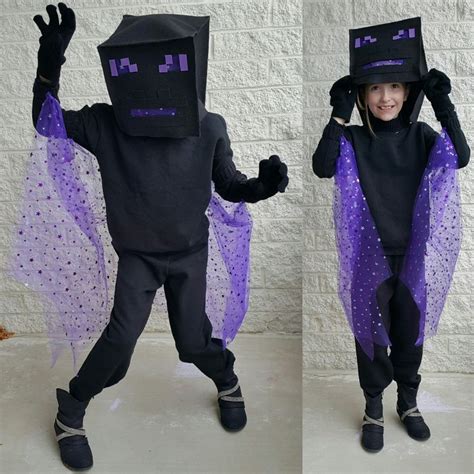 My Daughters Costume Cosplay And Costumes Minecraft Halloween Costume Minecraft Enderman