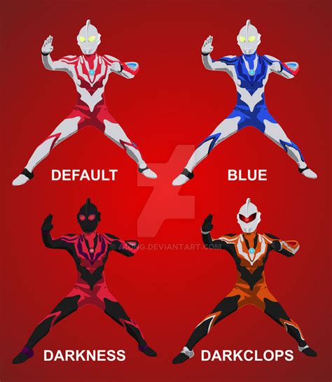 Ultraman Ribut Forms And Variation By A1ong On Deviantart