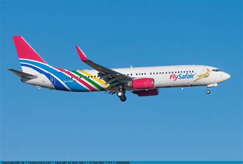 Picture Flysafair Boeing 737 8ho Zs Fgz