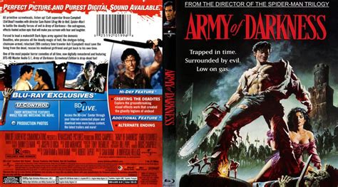 Army Of Darkness Movie Blu Ray Custom Covers Army Of Darkness Bd