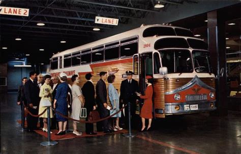 Continental Trailways Golden Eagle Buses