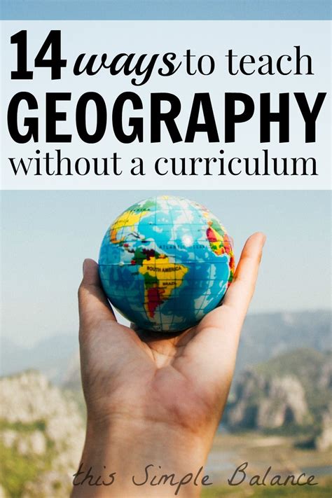 14 Easy Ways To Homeschool Geography Without Curriculum With Images