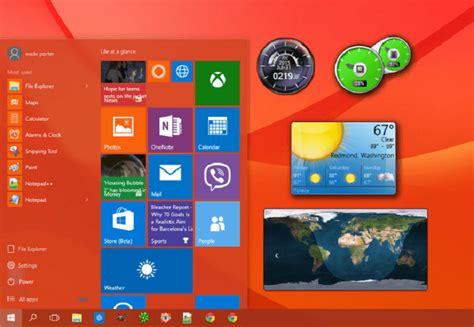 Windows 10 Desktop Gadgets Free Download
