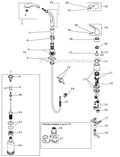 Where can i find a parts diagram for kingston brass kb2624 nautica centerset faucet? Delta Bathroom Sink Faucet Parts Diagram | Bathroom Faucet