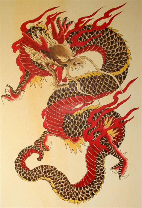 The Dragon By Snowcrashed On Deviantart Dragon Tattoo Art Dragon