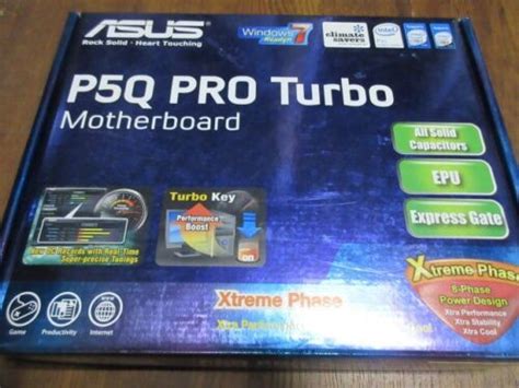 Asus P5q Pro Turbo Lga775 Socket Intel Motherboard 610839170234 Ebay