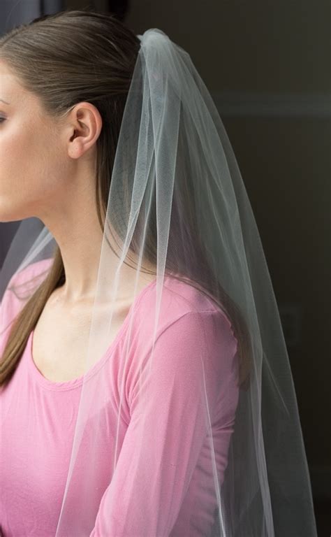 My Diy Veil How To Make A Bridal Veil With A Comb