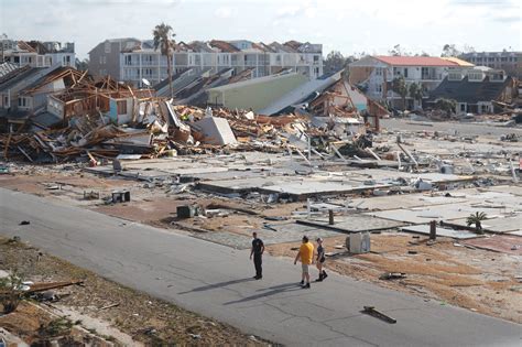 Apocalyptic One Florida Town Destroyed By Hurricane Michael The