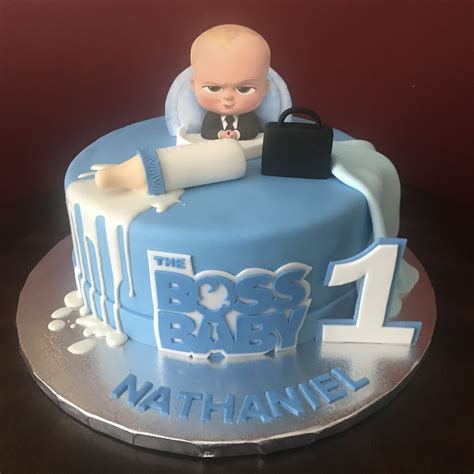 The Boss Baby Birthday Cake Baby First Birthday Cake Baby Birthday