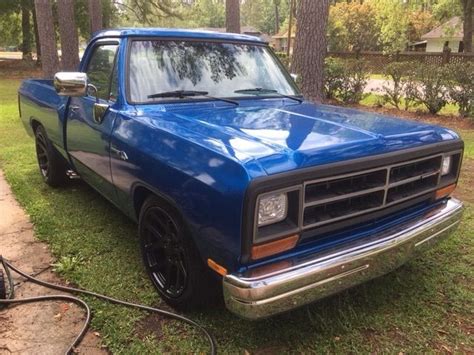 89 Dodge D150 Short Bed Custom For Sale Photos Technical