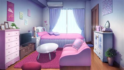 ʙᴇᴅʀᴏᴏᴍ Living Room Background Anime Background Kawaii Room