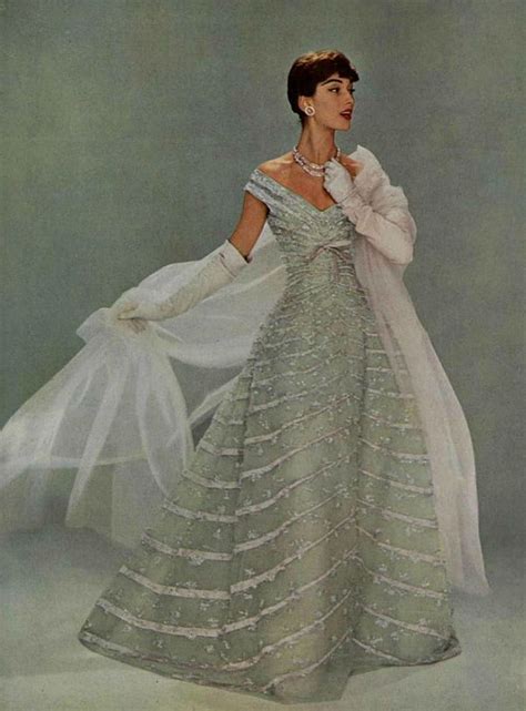 Dior 1955 Fashion Vintage Outfits Vintage Gowns